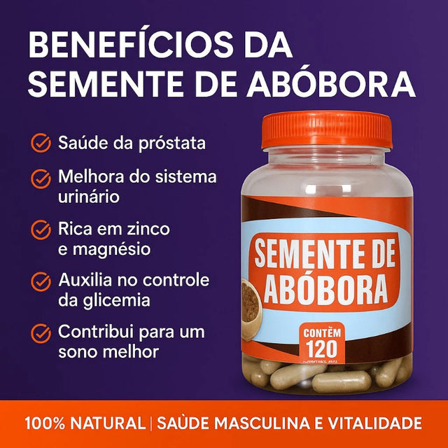 Suplemento Natural de Semente de Abobora – kaypestore