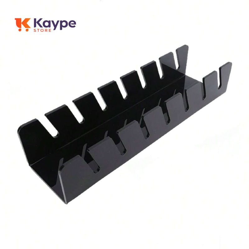 Suporte Acrílico para Organização de Bonés - 7 Compartimentos | Kaype Store