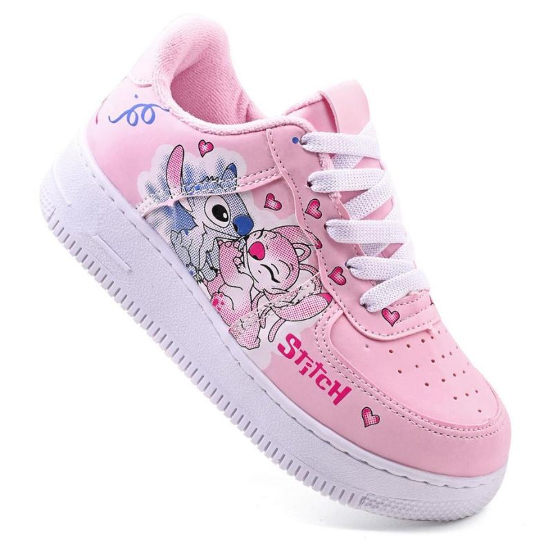 Tênis Infantil Feminino Stitch - Confortável e Estiloso para Meninas