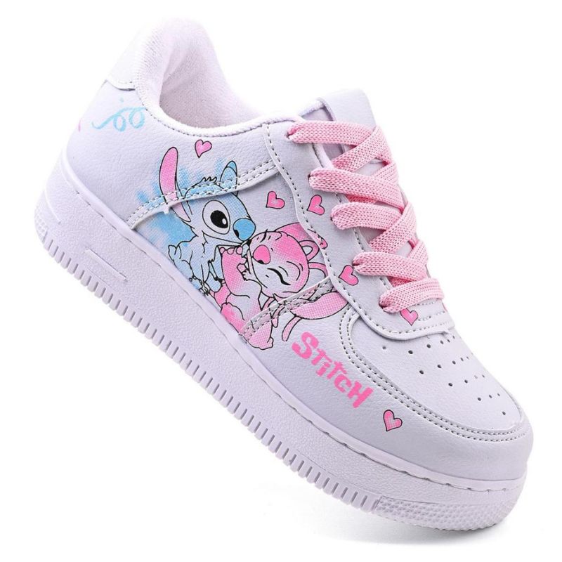 Tênis Infantil Feminino Stitch - Confortável e Estiloso para Meninas