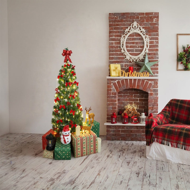 arvore de Natal Decorada Completa – Enfeites + Pisca | Kaype Store