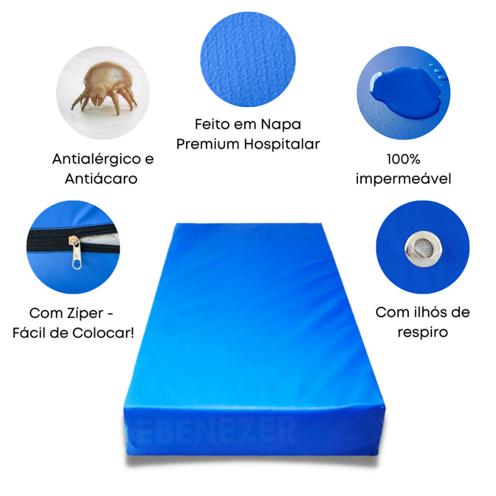 Capa Colchão Impermeável Antialérgica - Protetor Segura Xixi | Kaype Store