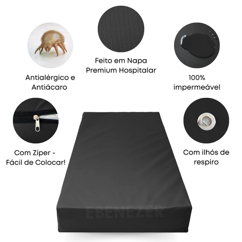 Capa Colchão Impermeável Antialérgica - Protetor Segura Xixi | Kaype Store