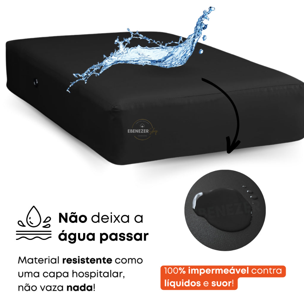 Capa Colchão Impermeável Antialérgica - Protetor Segura Xixi | Kaype Store