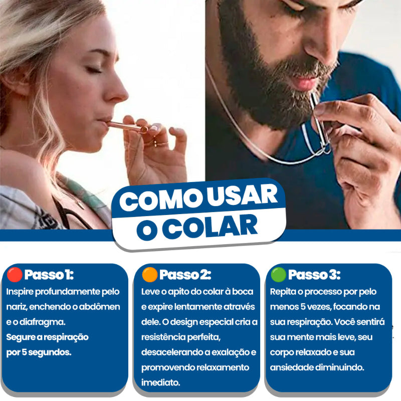 TabaLife - Colar AntiTabagismo que Ajuda a Parar de Fumar
