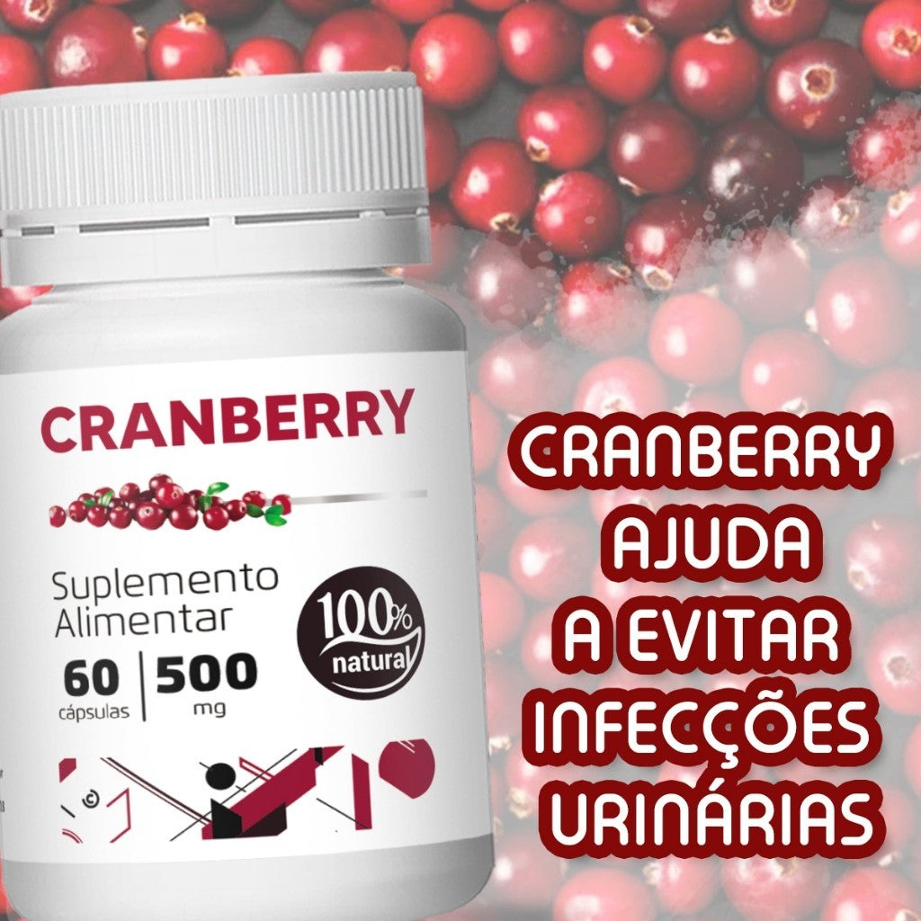 Cranberry Original - Aliado da Saúde Urinária e Imunidade | 100% Puro e Natural