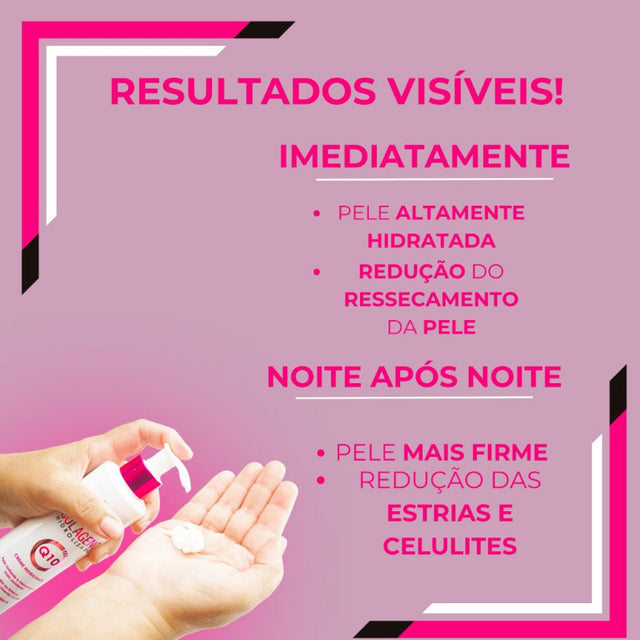 Creme Rejuvenescedor com Colágeno e Q10 - Melasma e Rugas | Kaype Store