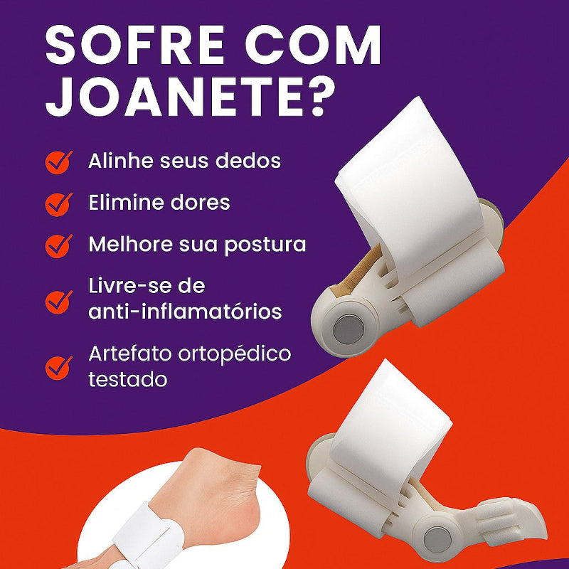 Corretor Profissional de Joanete – Alívio sem Cirurgia | Kaype Store