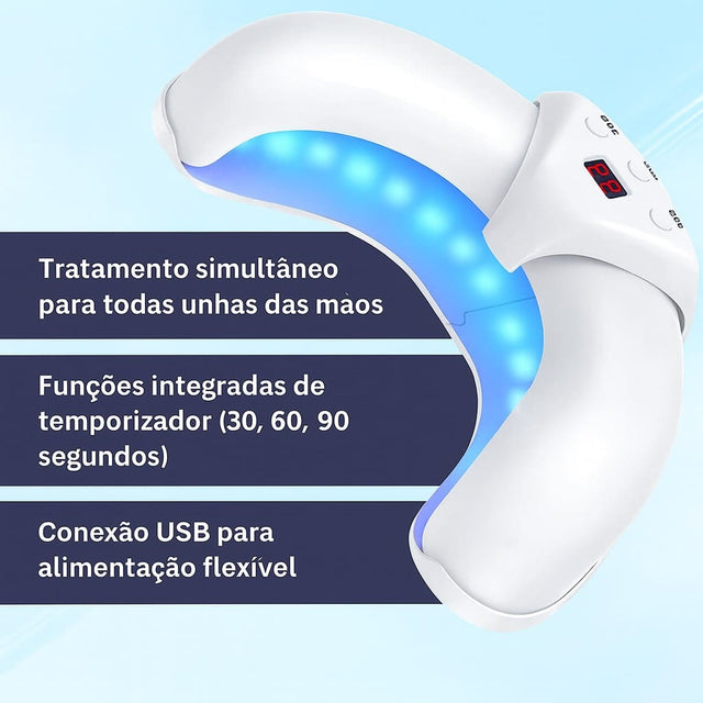 Aparelho de Terapia 3 em 1 para Unhas – FungoTherapy | Kaype Store
