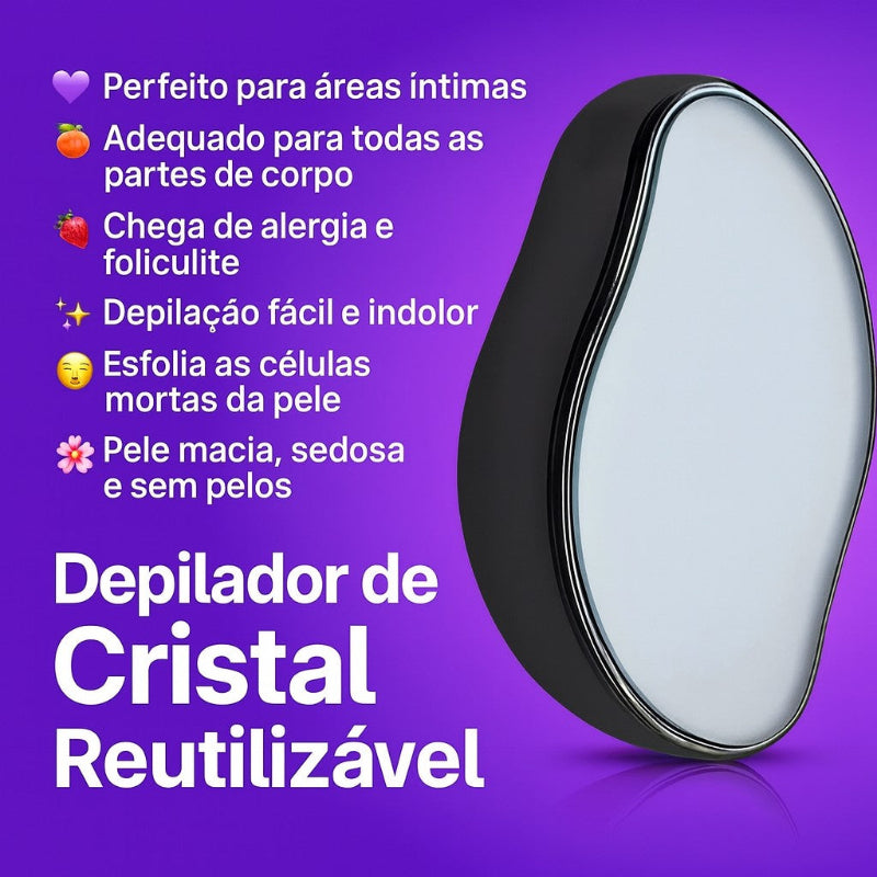 Depilador de Cristal Reutilizável – DepiDerm | Kaype Store