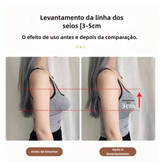 Sutiã de Silicone Feminino UnBra Push Up – Invisível com Fecho Frontal | Kaype Store
