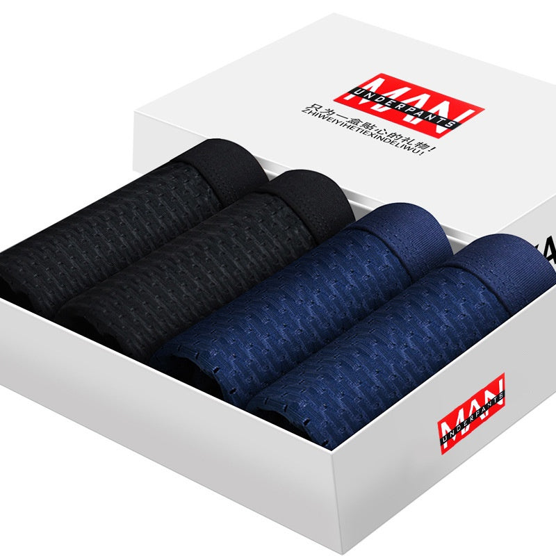 Kit 4 Cueca Boxer Masculino /Cueca Bambu de Malha - Kaype Store