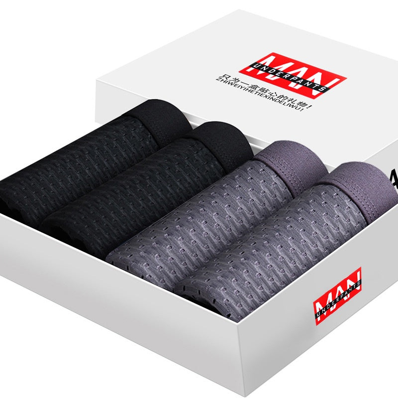 Kit 4 Cueca Boxer Masculino /Cueca Bambu de Malha - Kaype Store