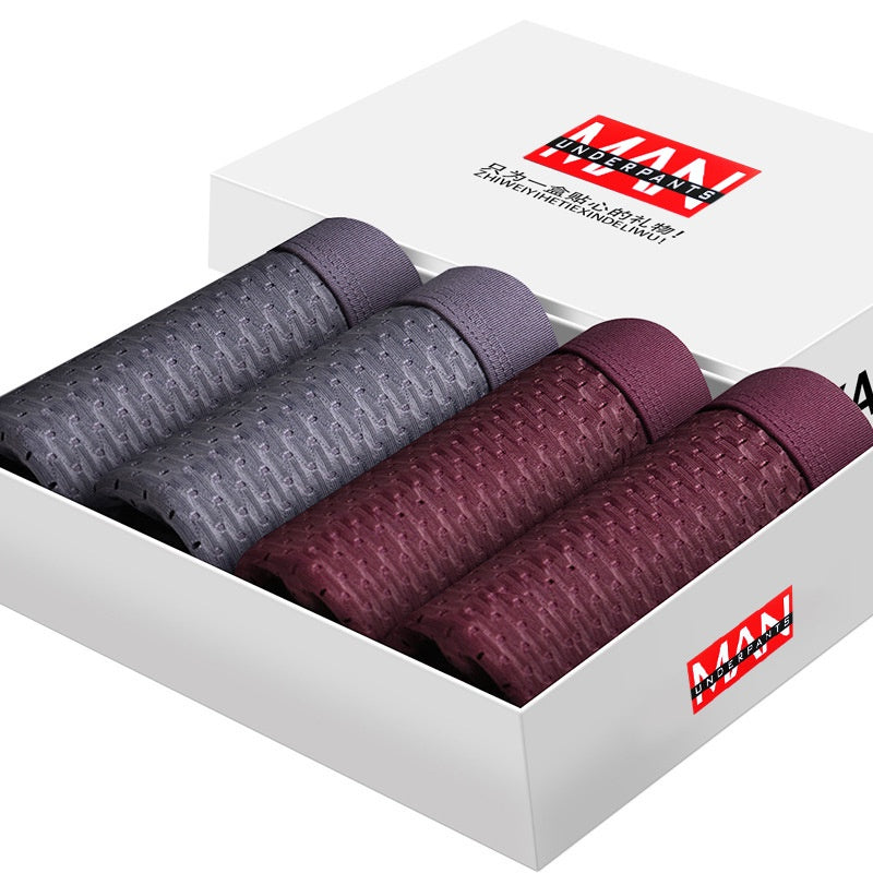 Kit 4 Cueca Boxer Masculino /Cueca Bambu de Malha - Kaype Store