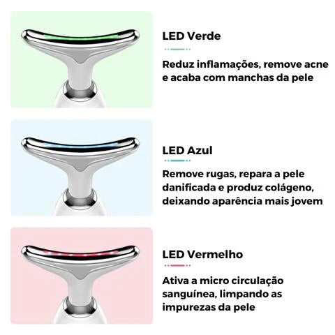 Redutor de Papadas e Rugas Profissional - Kaype Lift