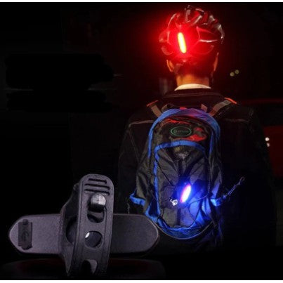 LED Sinalizador Traseiro de Bike com USB - Iluminação de Alto Brilho para Segurança