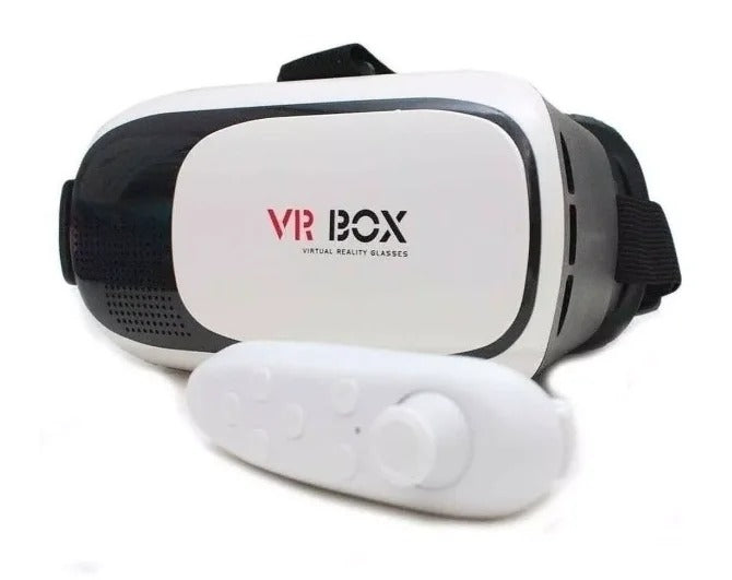 Óculos de Realidade Virtual VR Box com Controle Bluetooth - Kaype Store