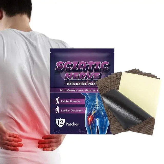 Adesivo de Tratamento para Nervo Ciático - Ciatox - Kaype Store