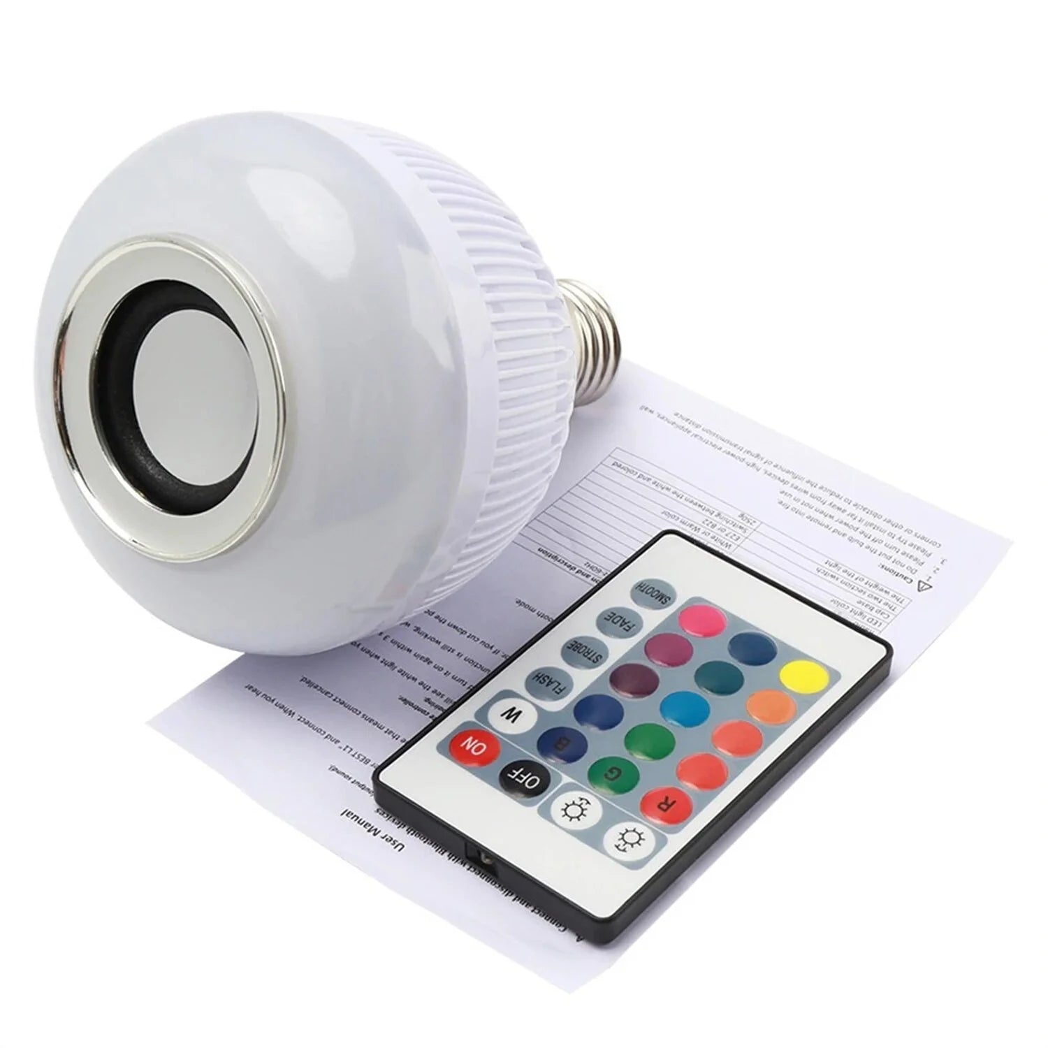 Lâmpada Musical LED com Controle - Kaype Store
