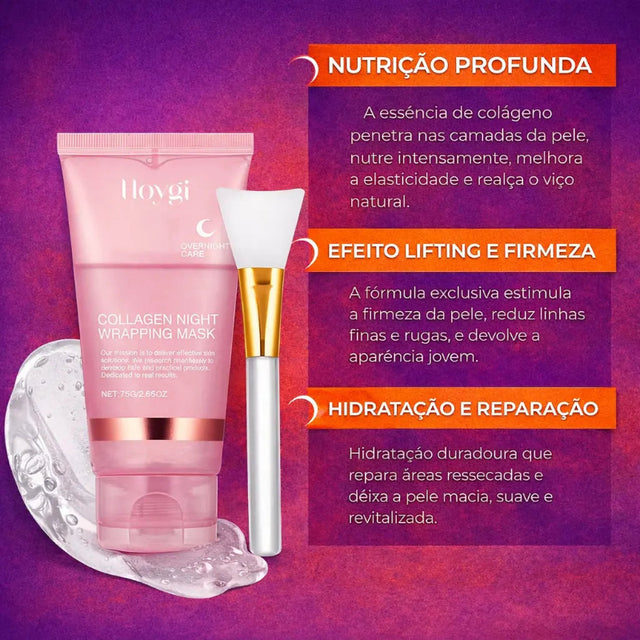 Máscara de Colágeno Noturna Koreana - KaypeCollagen