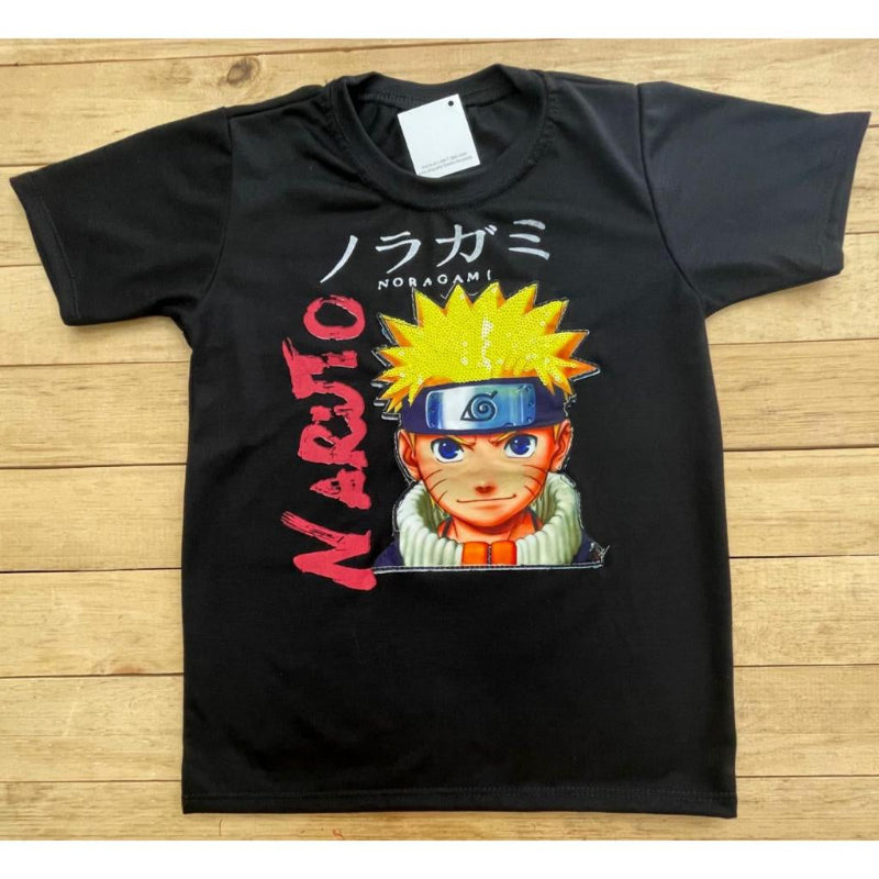 Camiseta Infantil LED à Prova D'água com Personagens