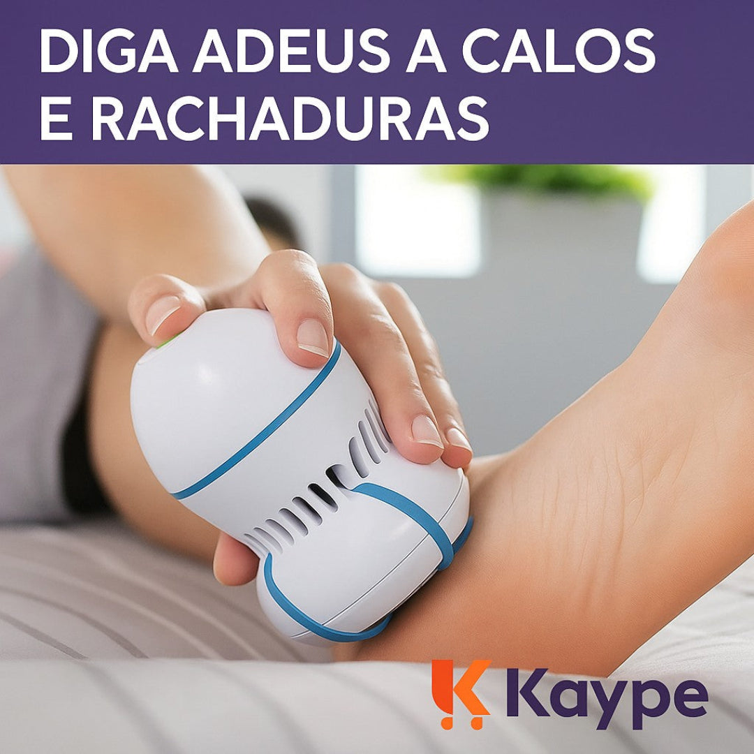 Removedor de Calos e Rachaduras Elétrico Foot Clean | Kaype Store