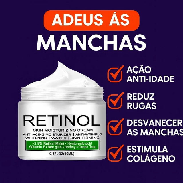 Retinol Premium Original - Creme Clareador para Virilha, Cotovelos e Axilas | Eficácia Comprovada – Kaype Store