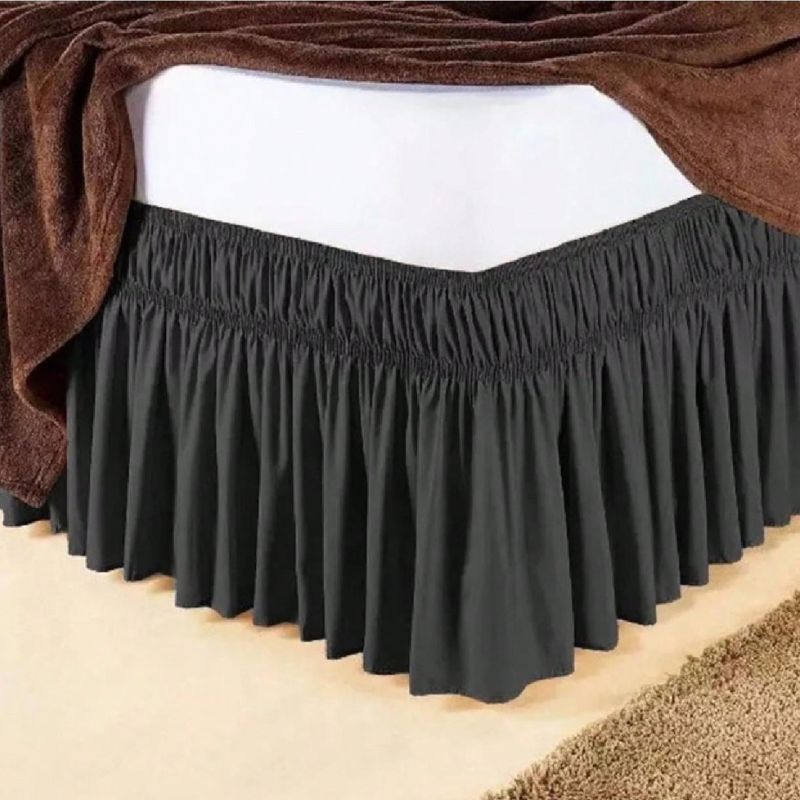 Saia para Cama Box Casal Queen em Microfibra com 2 Elásticos - Kaype Store