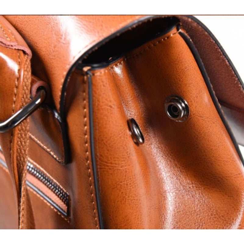 Bolsa Mochila de Couro Feminina Isabel - Kaype Store