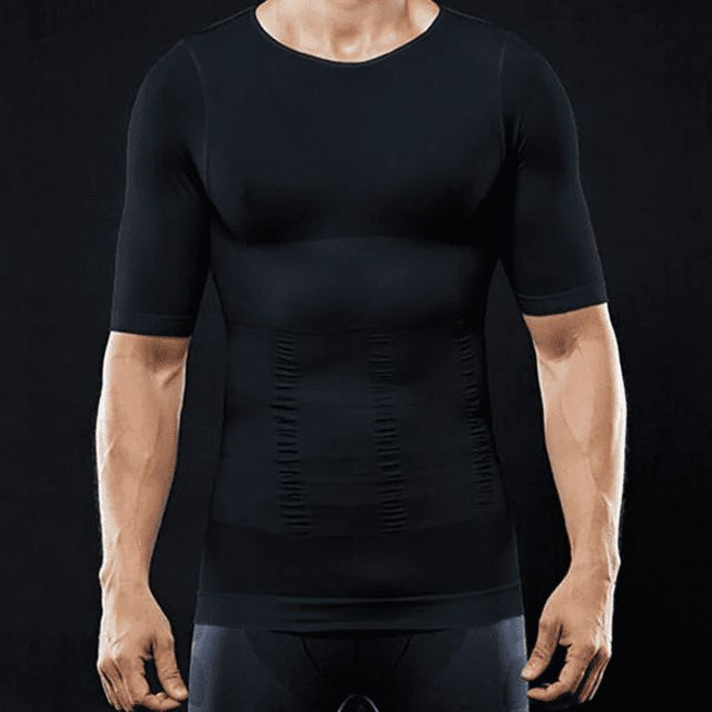 AlfaMen - Camisa de Compressão e Tonificação Muscular - Modele Seu Corpo MDM008 Kaypestore