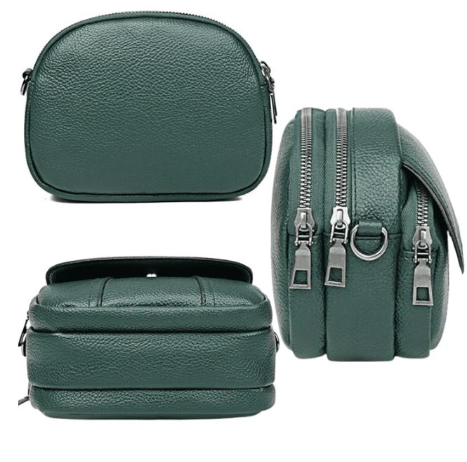 Bolsa Original Transversal Parizze Couro BLS001 Kaypestore
