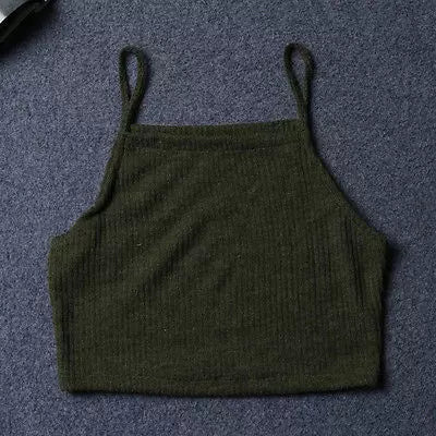 Cropped Alcinha Canelado - O Seu Top Estiloso MDF018 Kaypestore
