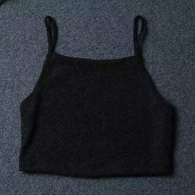 Cropped Alcinha Canelado - O Seu Top Estiloso MDF018 Kaypestore