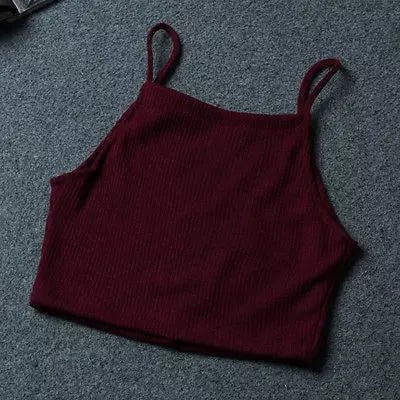 Cropped Alcinha Canelado - O Seu Top Estiloso MDF018 Kaypestore