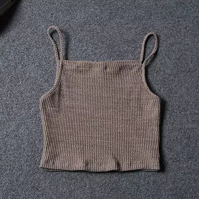Cropped Alcinha Canelado - O Seu Top Estiloso MDF018 Kaypestore