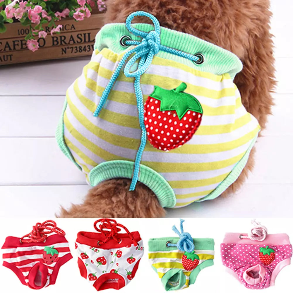 Fralda Premium para Animais de Estimação (Gato e Cachorro) Reutilizável PET006 Kaypestore