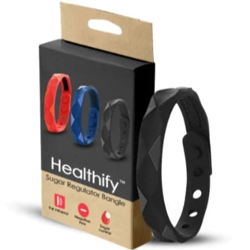 GlicoBrace Heathify - Bracelete Magnético de Silicone Regulador de Glicose Kaypestore