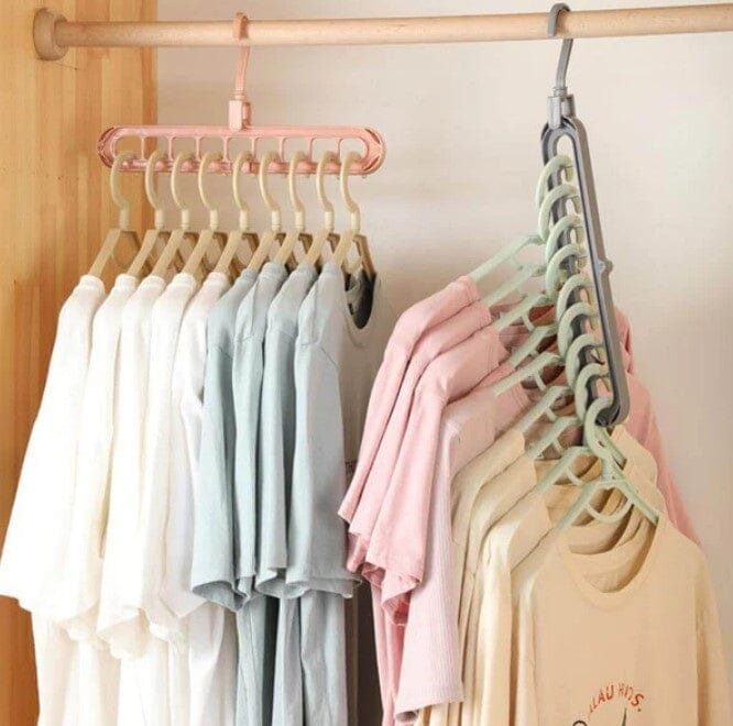 Kit Cabide Organizador para Guarda Roupas - 9 Em 1 Ca012 Kaypestore