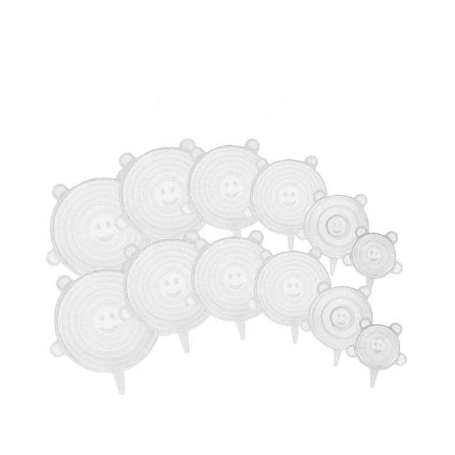 Kit Tampas de Silicone Universal - 25% de Desconto CZ005 Kaypestore