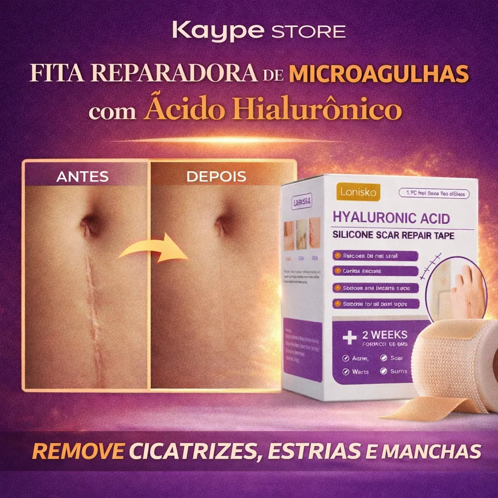 Fita Reparadora de Microagulhas com Ácido Hialurônico: Funciona Mesmo?