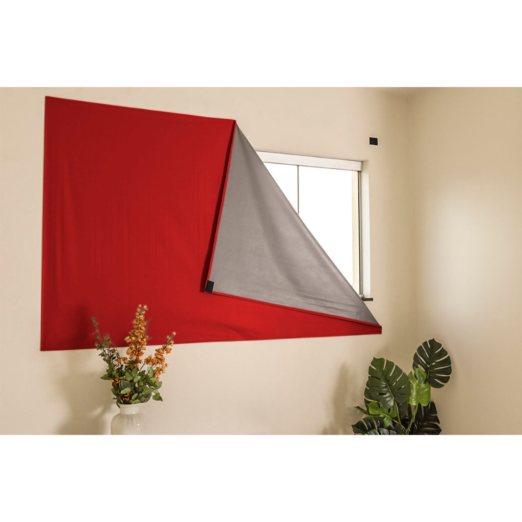 Cortina Painel Blackout com Velcro para Sala Quarto Cozinha - Kaype Store