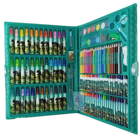 Maleta De Pintura Infantil Estojo 150 Peças Para Colorir