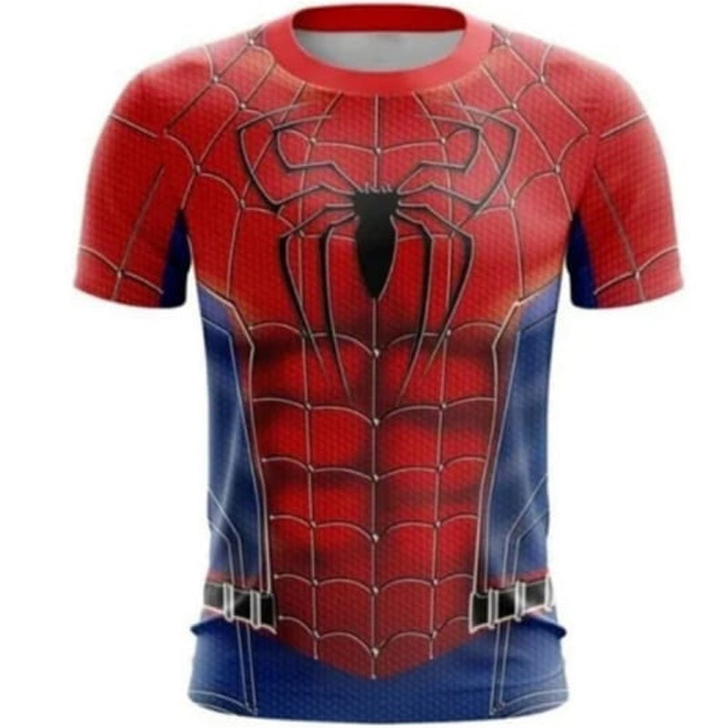 Camisa-Camiseta Homem Aranha Dryfit 3D - Infantil e Adulto - Kaype Store