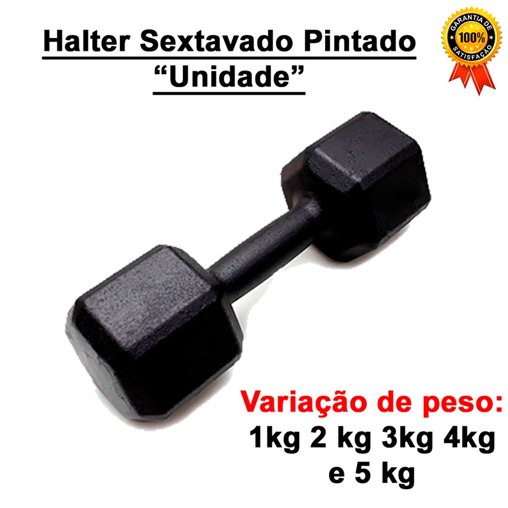 Halter Sextavado com Pintura Especial contra Desgaste - Kaype Store