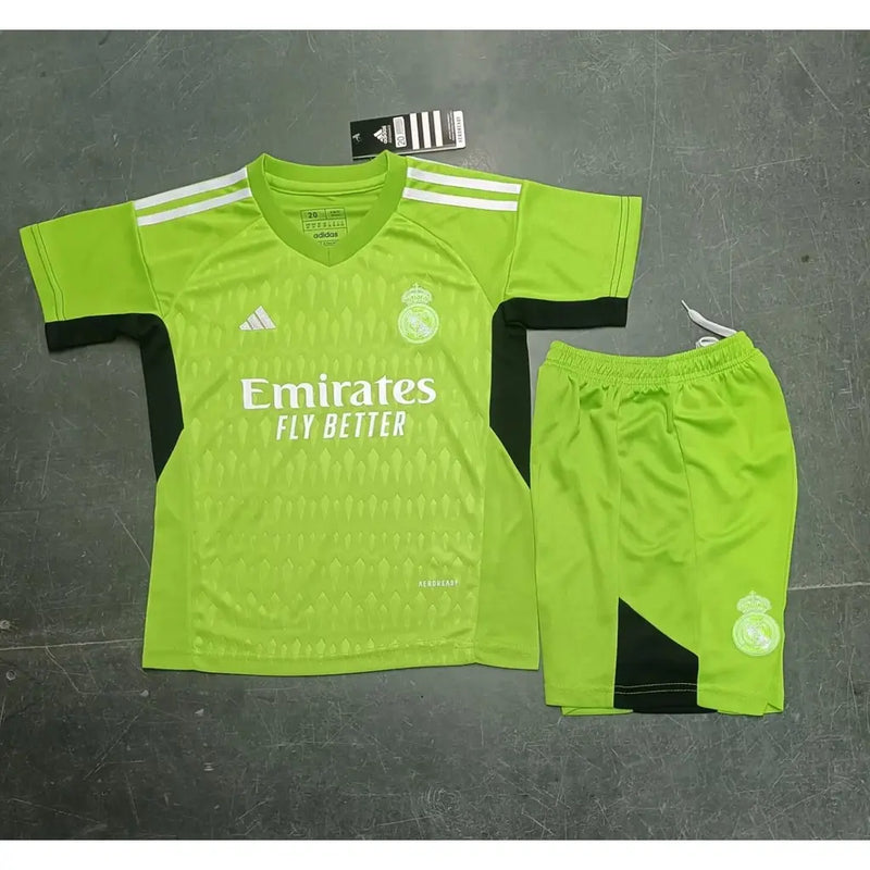 Camisa Infantil Do Goleiro Real Madrid - Personalizada - Kaype Store
