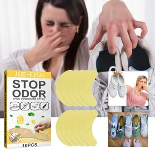 Kit de 10 Adesivos De Desodorante Para Sapatos: Frescor e Limpeza a Cada Passo