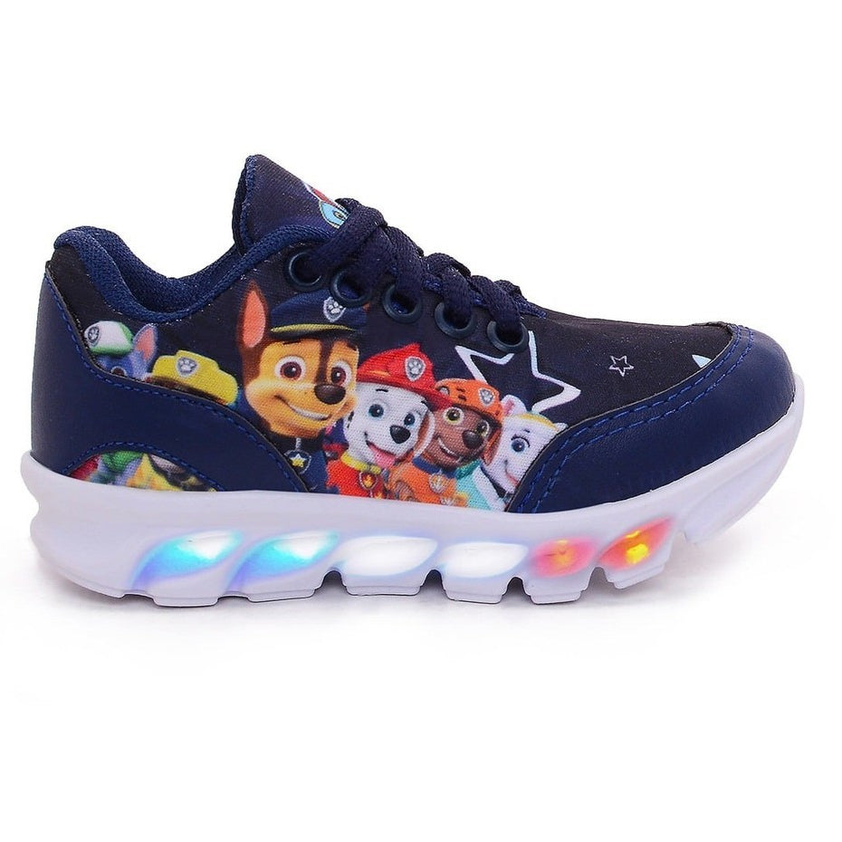 Tenis de Luzinha em LED Infantil - Patrulha Canina