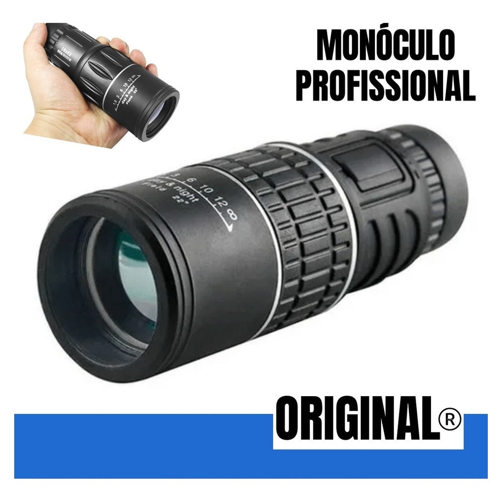 Monóculo 8km Profissional com Zoom de 16x - Explore o Mundo com Clareza - Kaype Store