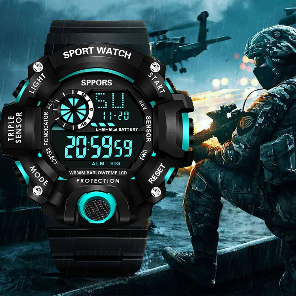 Relógio Masculino Luminoso - Modelo Adventure
