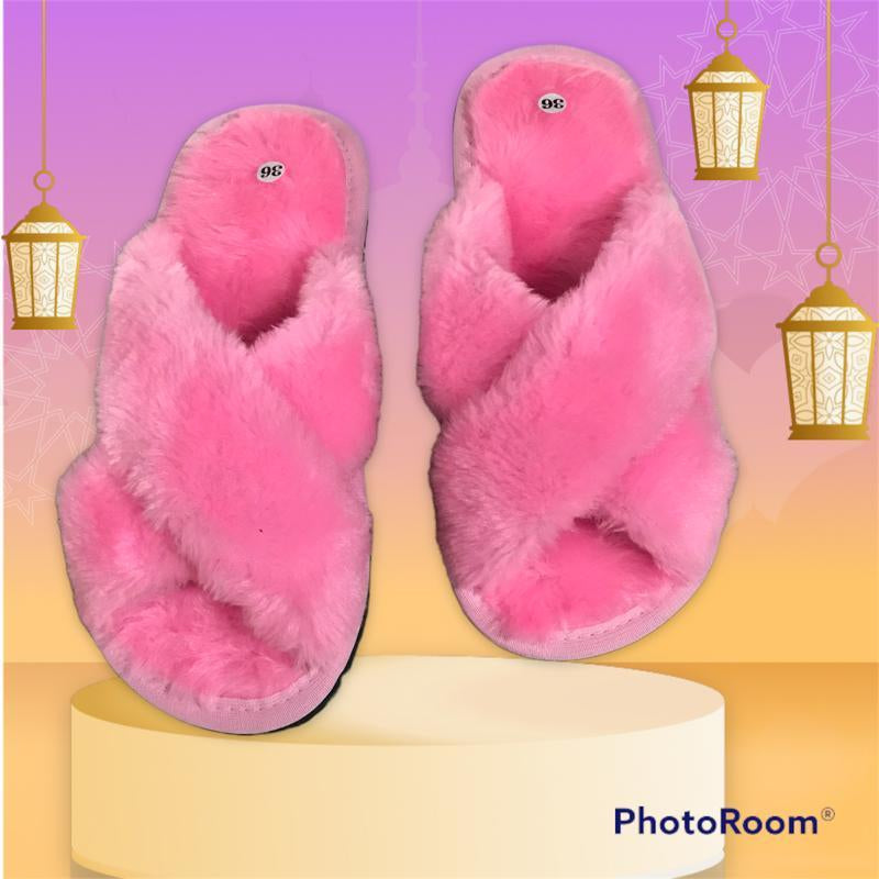 Chinelo de Inverno Pantufa Cruzada Feminina - Kaype Store